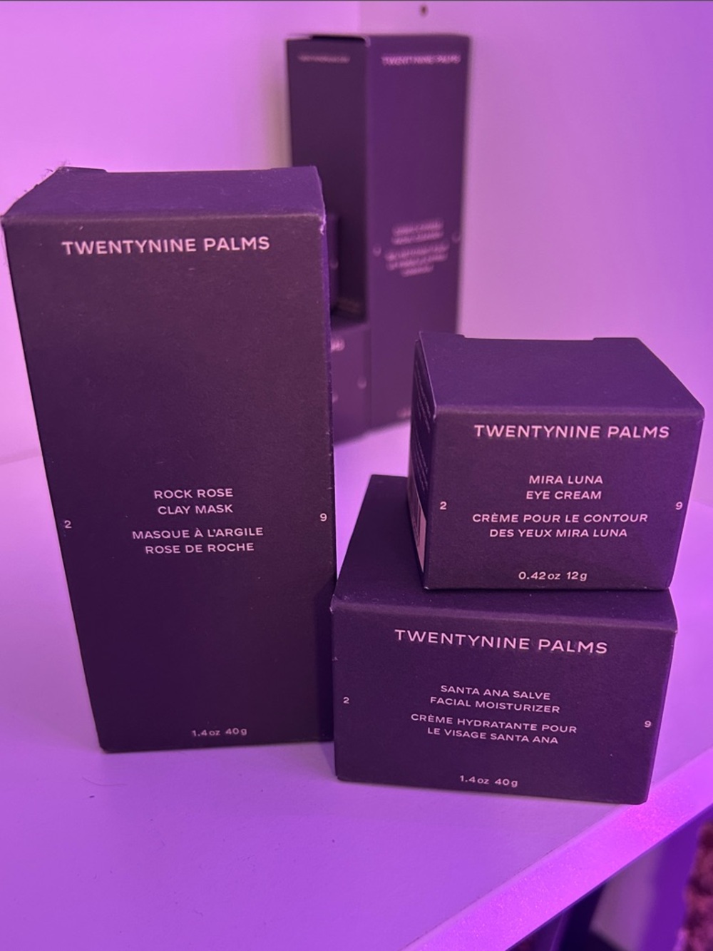 Twentynine Palms Santa Ana Salve Facial Moisturizer - Deep Purple